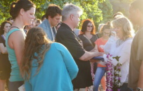 Family and friends say goodbye to YWAM Missionary lost at sea