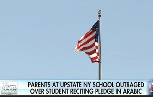 One nation under Allah: Fury after school recites pledge in Arabic
