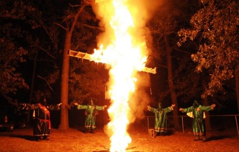 KKK cross burnings 'blasphemous' Richard Land says after hate group calls act 'holy'