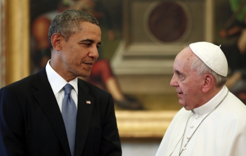 GLAAD-handing: Obama invites gay rights activists to meet Pope Francis