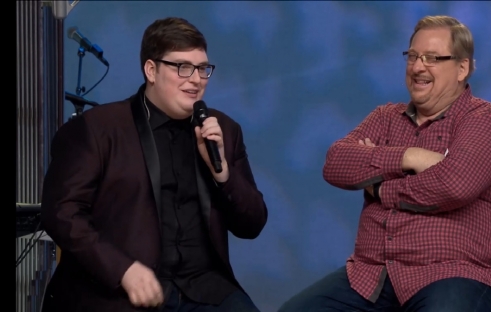 Jordan Smith 'The Voice' in Christmas services at Rick Warren's church says he wants to make Jesus' name famous