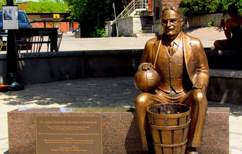 Basketball inventor James Naismith hoped his work could 'win men for the Master'