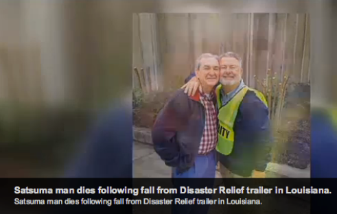 Disaster Relief volunteer dies in Louisiana while doing laundry