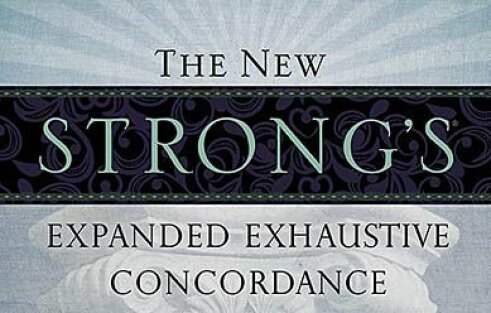 15 Amazon Necessities That Will Enrich Even Your Most Intimidating Christian Reading: Strong's Concordance